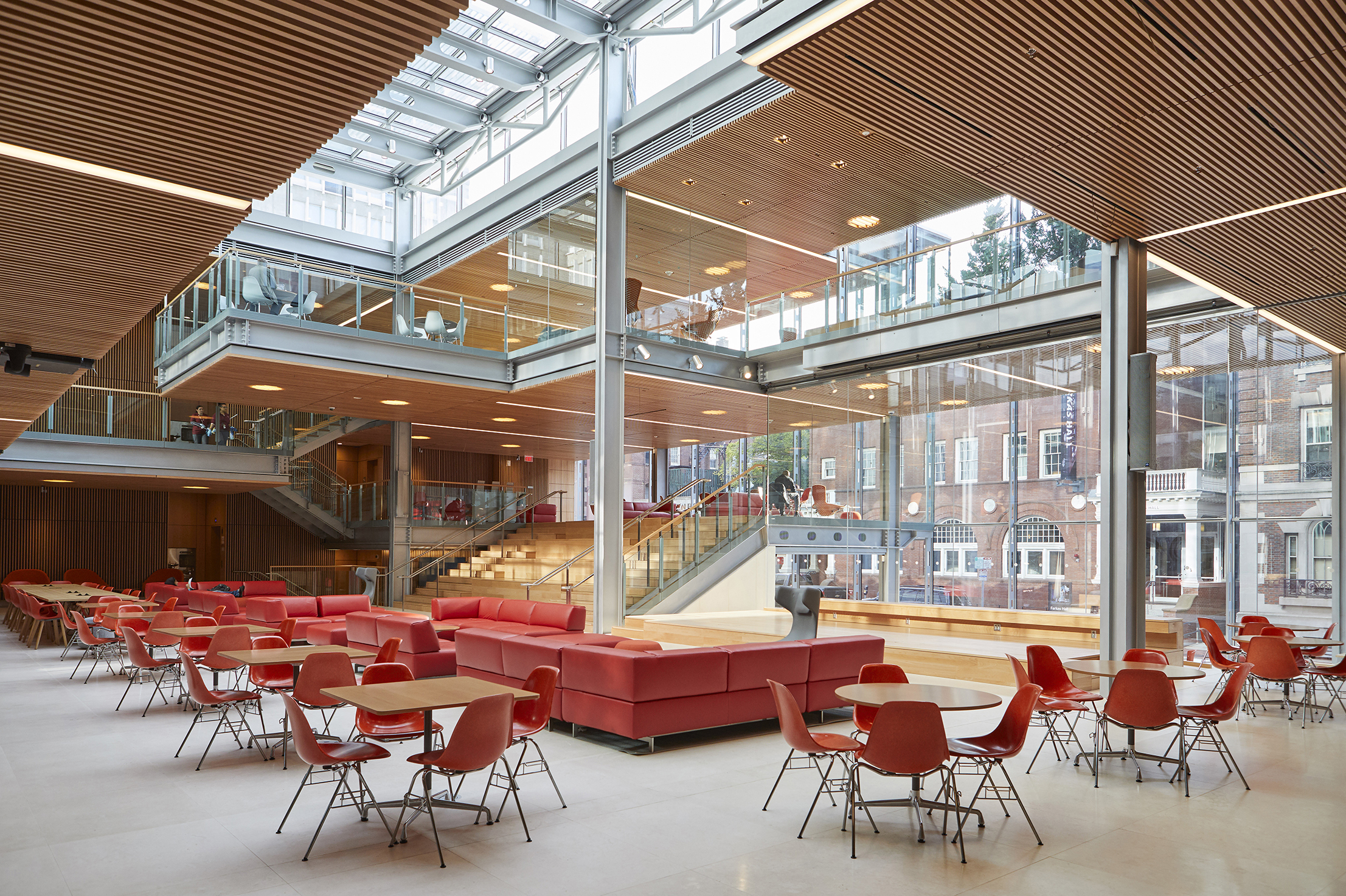 Harvard Commons, first floor - Photo Credit: Airey Spaces